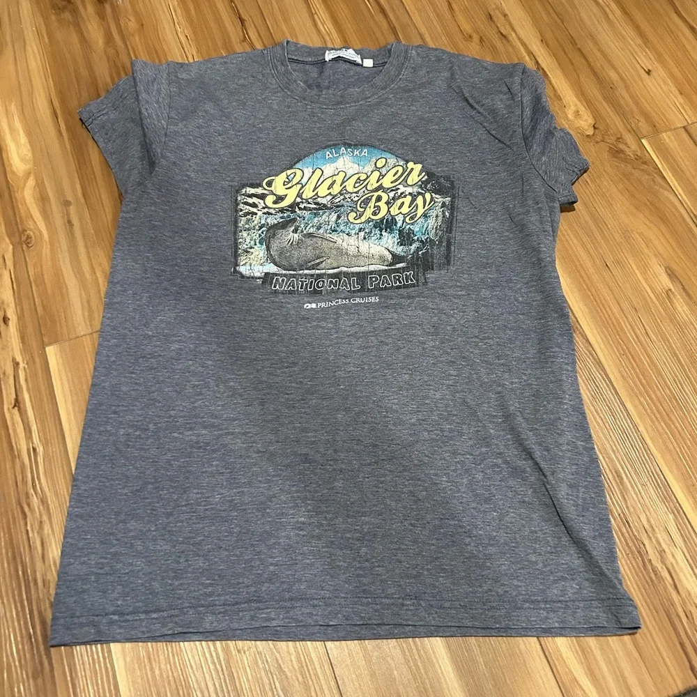 Princess Cruise Alaska Graphic Tee Size Large - Picture 1 of 3